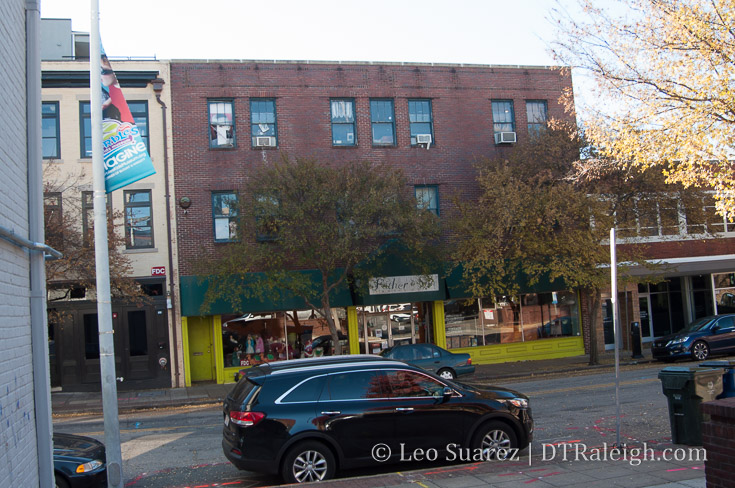 Father and Son at 107 West Hargett, November 2017