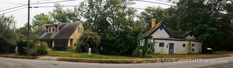 Houses along St. Mary's Street