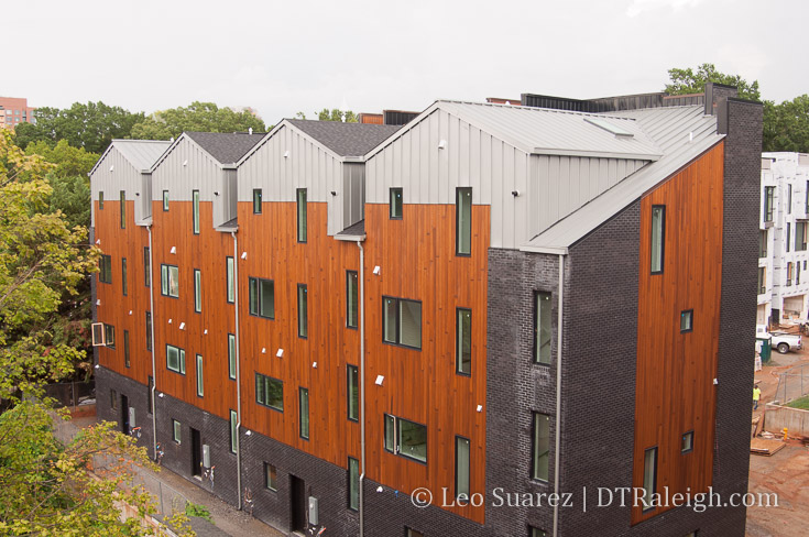 The Saint townhomes. July 2018.