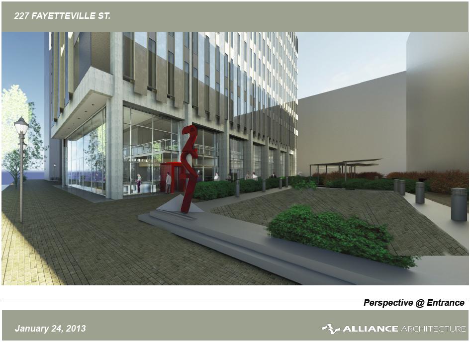 Rendering of 227 Fayetteville Street