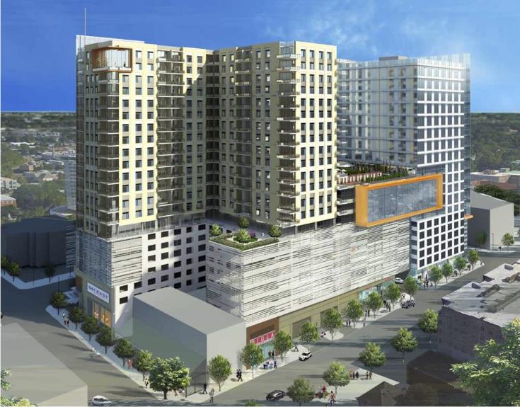 Rendering of 301 Hillsborough, provided by The Lundy Group.