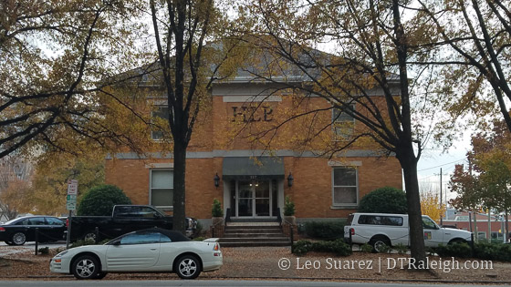 House being used as offices for a Raleigh law firm