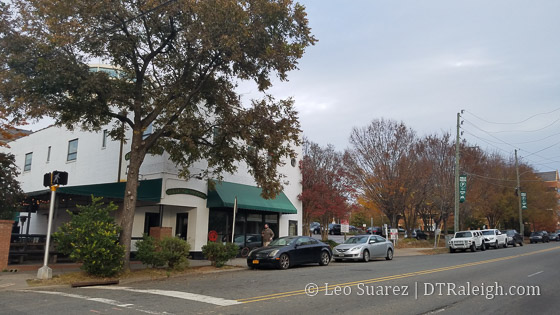 Corner of Morgan and Harrington Streets