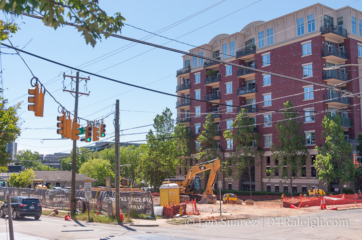 construction at 615 west peace street