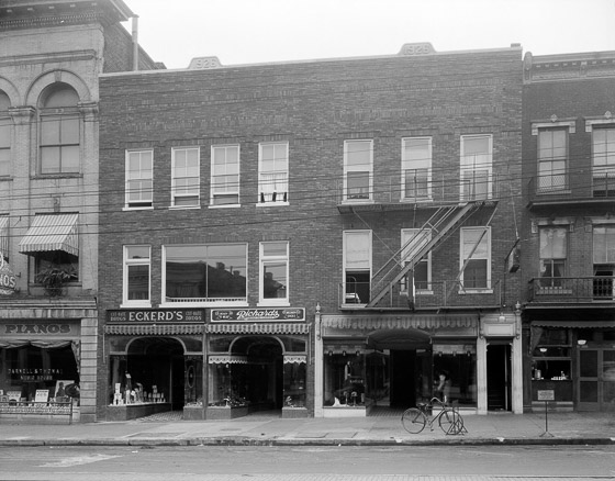 114 and 112 Fayetteville Street, about 1926