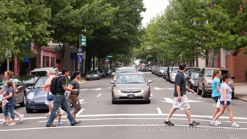 Blount Street at Hargett Street