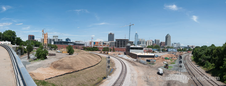 View from the Boylan Avenue Bridge, May 2017.