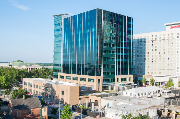 Charter Square south tower completes construction