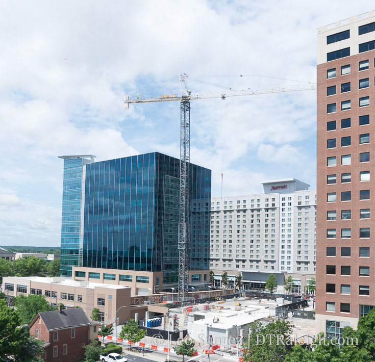 FNB Tower construction site. May 2018.