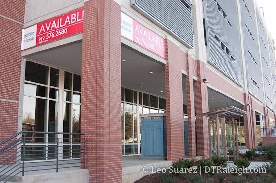 Citrix Parking Deck retail spaces