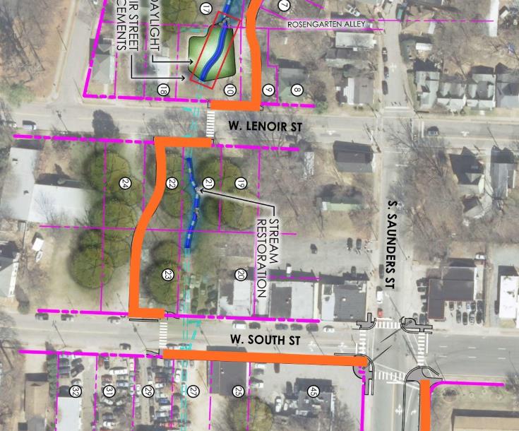 Rosengarten Greenway plan, 2017