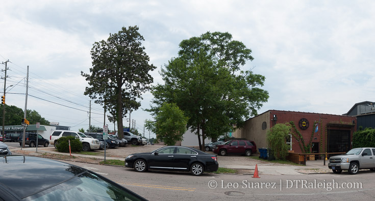 Corner of Dawson and Davie Streets, May 2017.