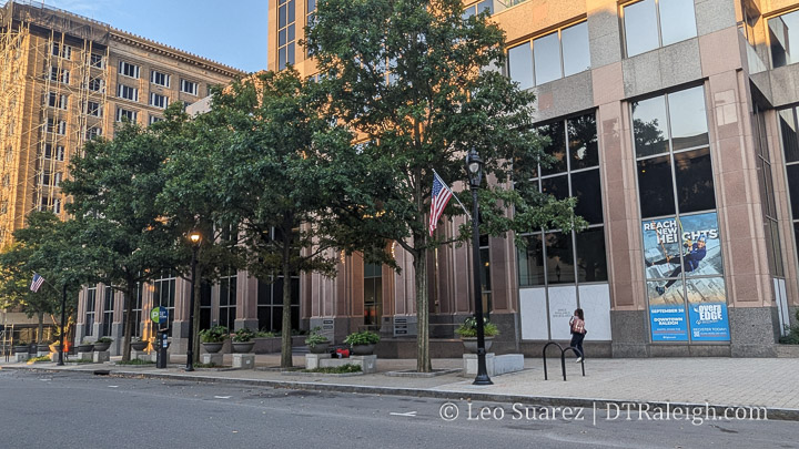 Photo of Fayetteville Street from 2023