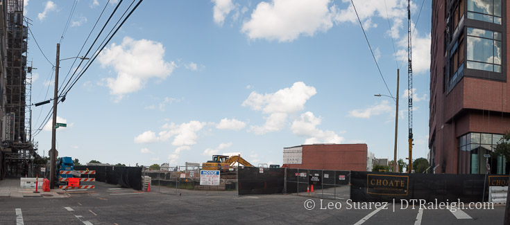 Site of The Metropolitan Apartments fire site.