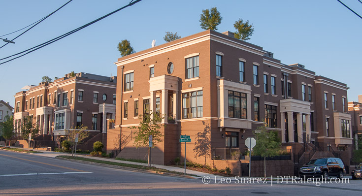 Corner of Bloodworth and Hargett Streets