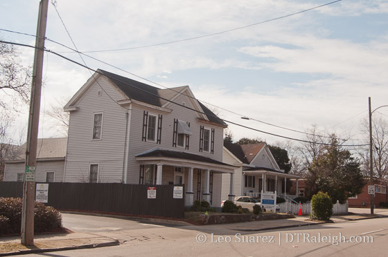 Historic houses along Lenoir Street could be moved.