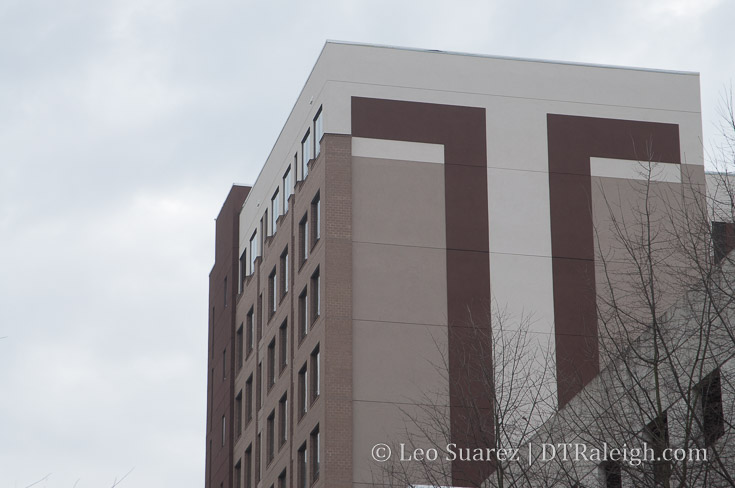 Residence Inn construction site, January 2017