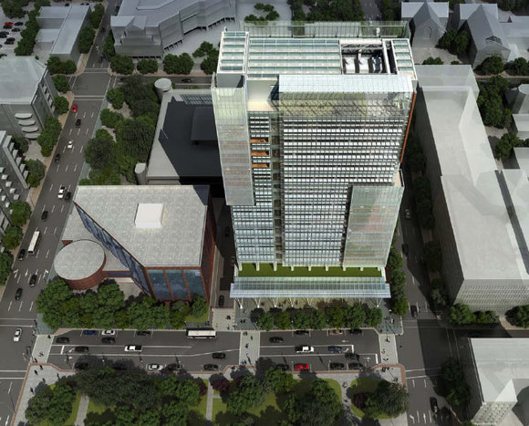 Rendering of the Lightner Tower