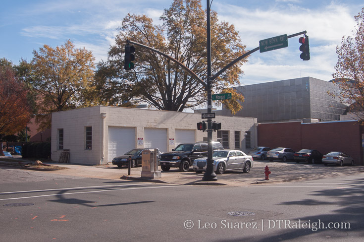 Corner of Morgan and Blount Streets