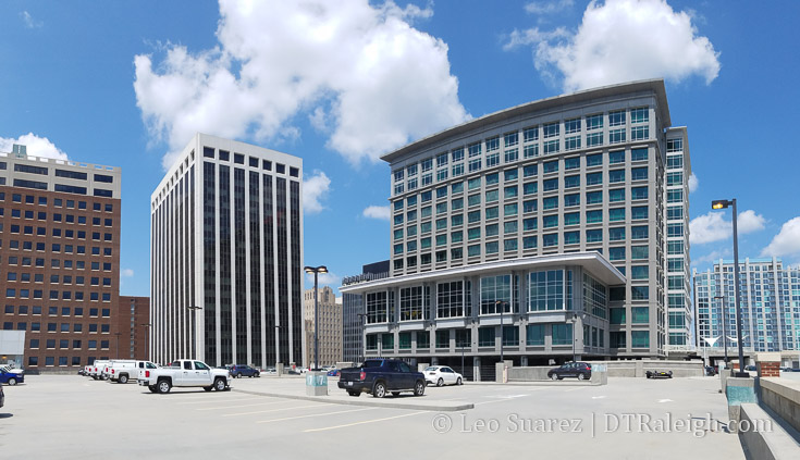 Top of the City Center Parking Deck