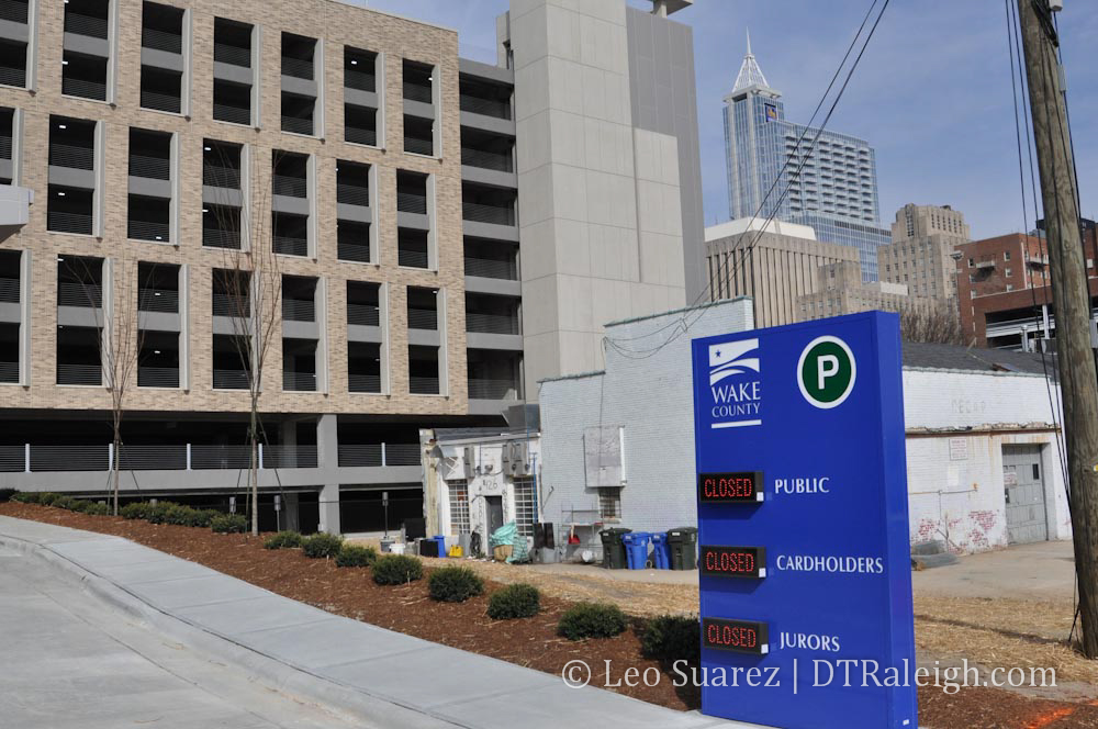 Wake County Parking Deck