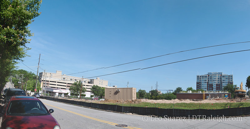 Construction at The Link Apartments