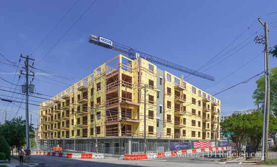 The Linnk Apartments under construction