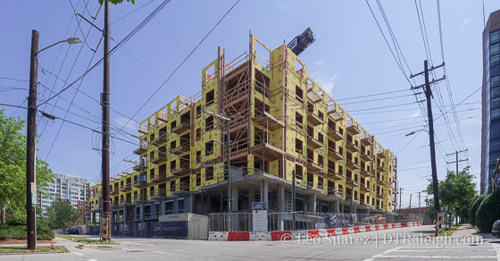 The Linnk Apartments under construction