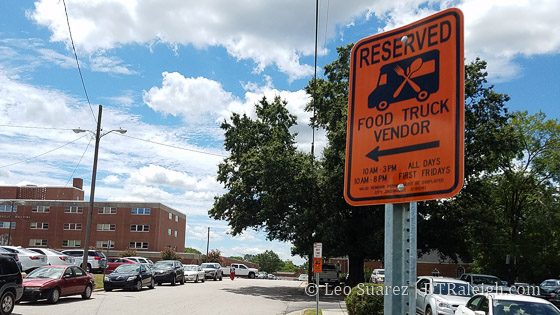 Food Truck signs in Raleigh