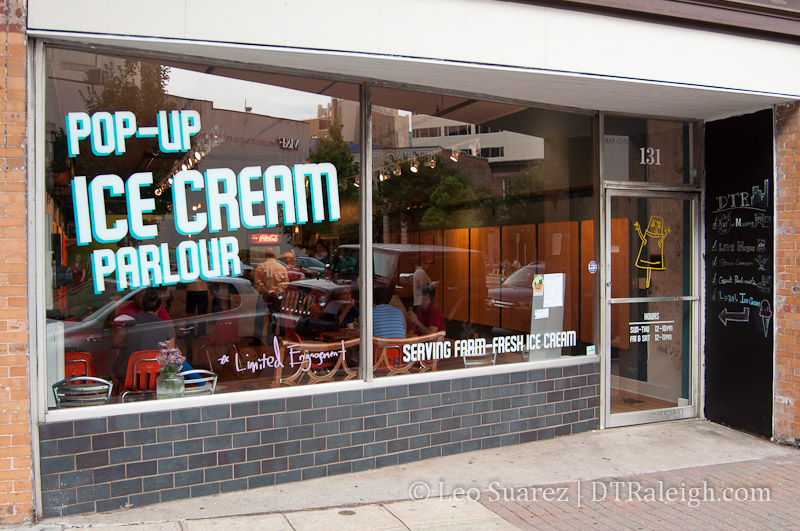 Pop Up Ice Cream Parlour The Raleigh Connoisseur - cool names for ice cream shop