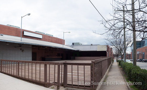 Former Buckhead Saloon space.