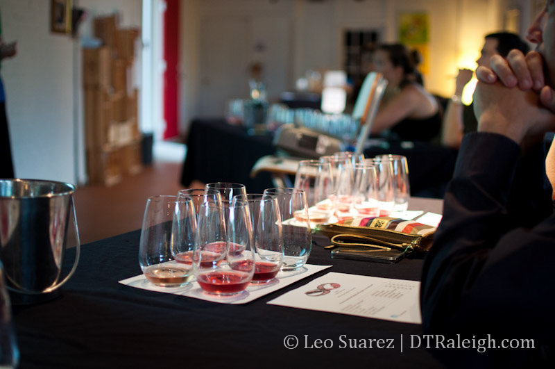 The Wine Feed tasting class.