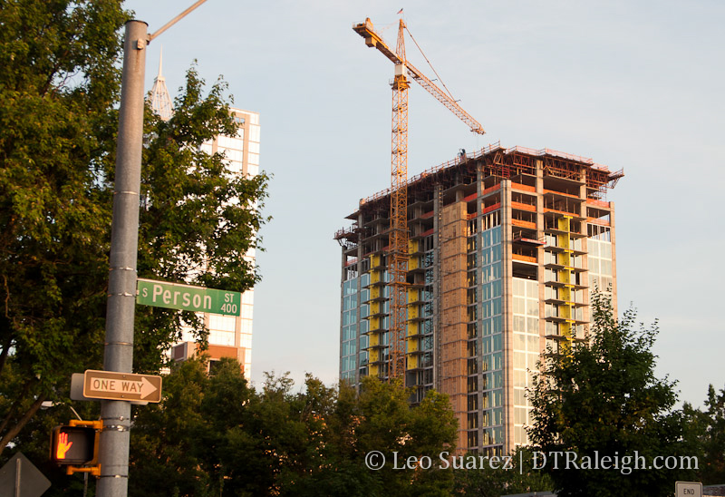 Skyhouse Raleigh under construction