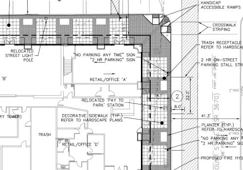 Skyhouse Apartments Raleigh site plan