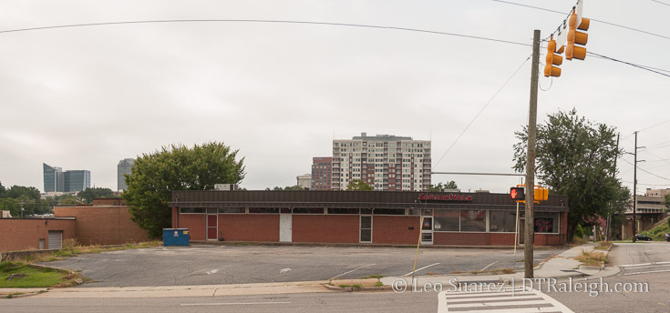 Corner of Peace and West, August 2016.