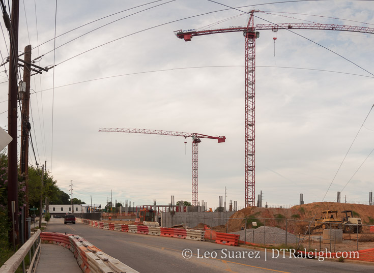 West Street near Johnson Street. June 2018.