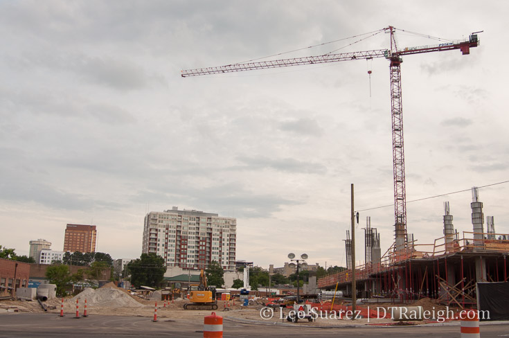 Peace at the future intersection with Harrington. June 2018.