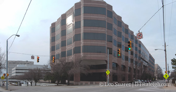 State Government offices along Wilmington Street