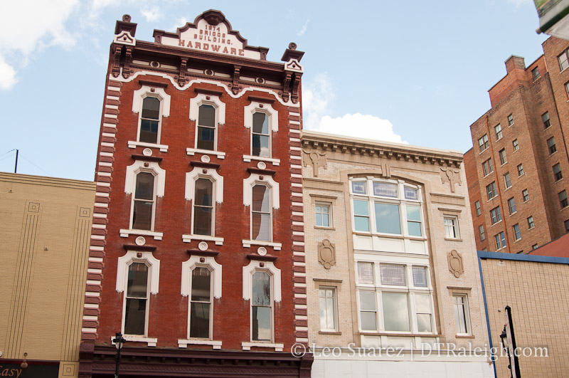 Boylan Pearce Building on Fayetteville Street, July 2012.