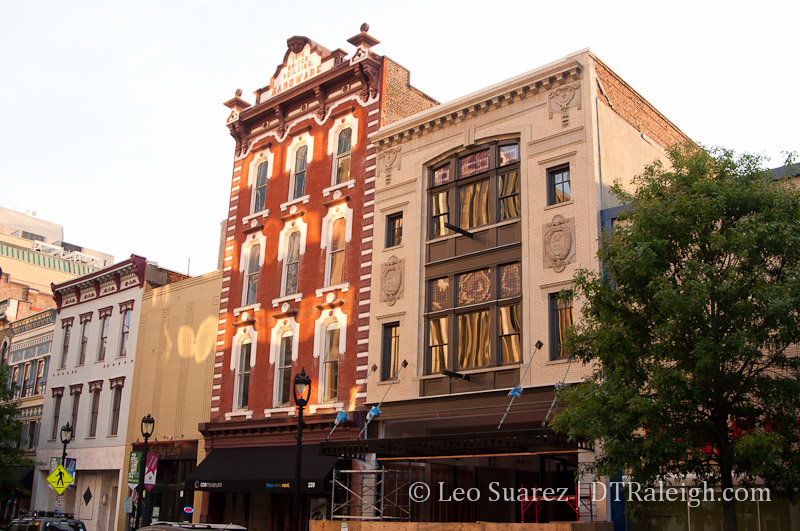 Boylan Pearce Building on Fayetteville Street.