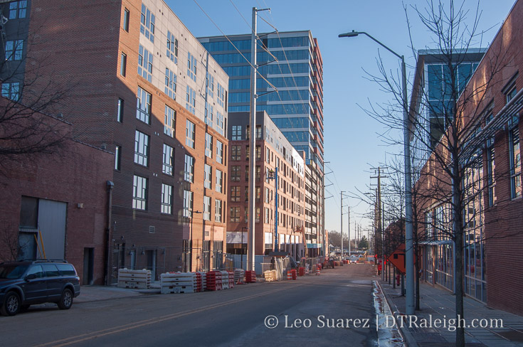 The residential units of The Dillon on South down South West Street.