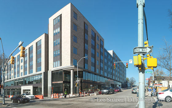 The L Building, corner of McDowell and Davie Street