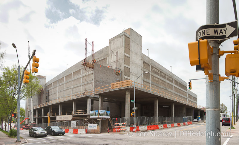 The L under construction