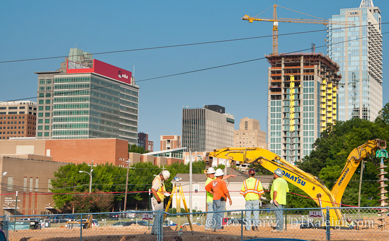 Construction at The Lincoln