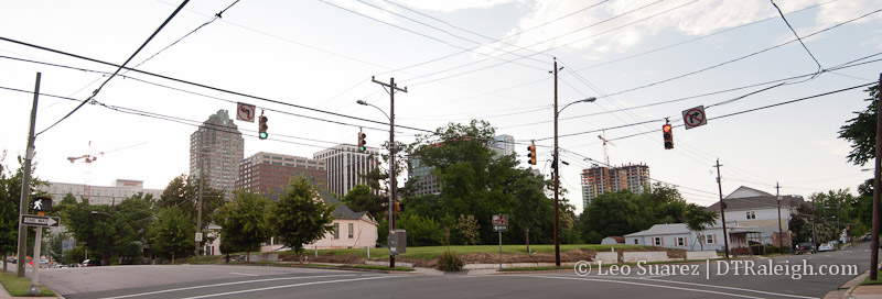 Corner of Lenoir and Person Street