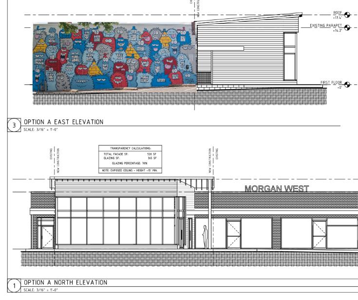 Site plan map for Trophy Brewing.