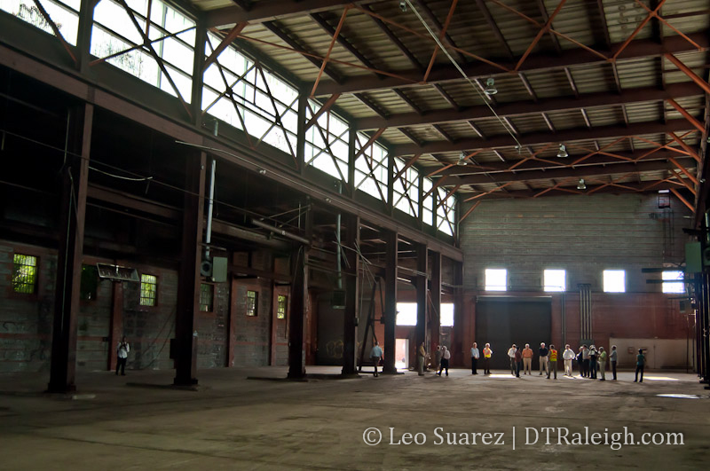 Raleigh Union Station interior before renovation