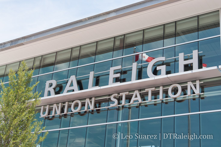 Raleigh Union Station sign