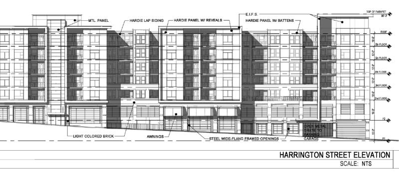 Rendering of the West Apartments II