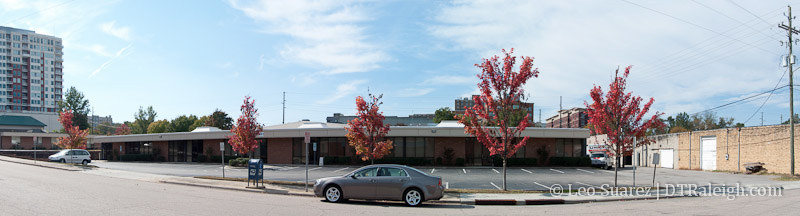 Harrington Street as seen in October 2013.